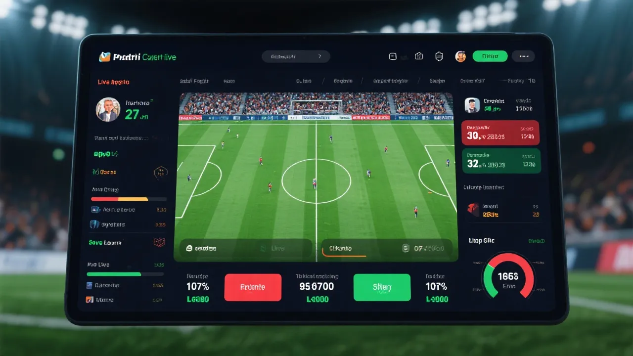 体育数据与比分界面预览